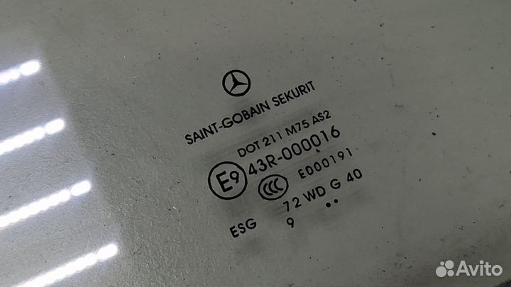 Стекло боковой двери Mercedes Vito W639, 2010