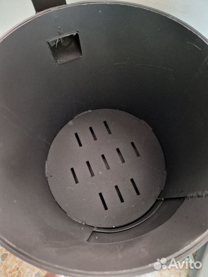 Печь под казан с трубой и зольником 2+3мм, 3+3мм