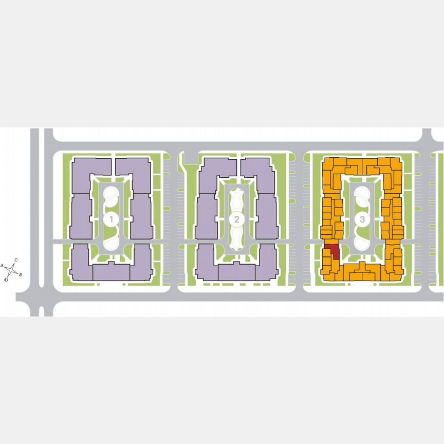 3-к. квартира, 77,1 м², 3/4 эт.