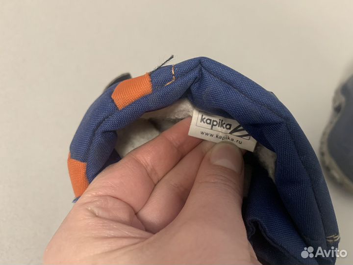 Ботинки детские сапоги зимние детские 28 обувь бу