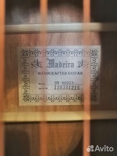 Акустическая гитара Madeira