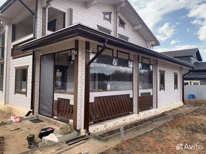 Мягкие окна пвх для беседки