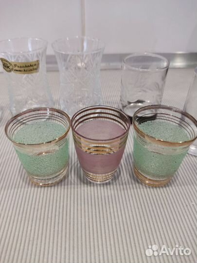 Рюмки СССР, богемия