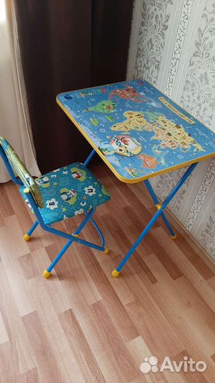 Детский стол и стул Nika