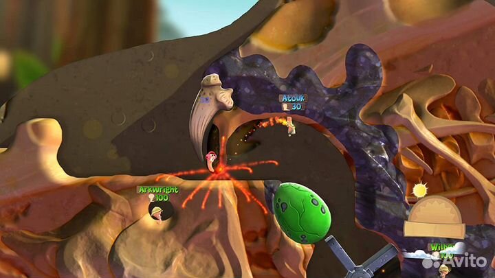 Double Pack Worms Battlegrounds + Worms W.M.D Xbox