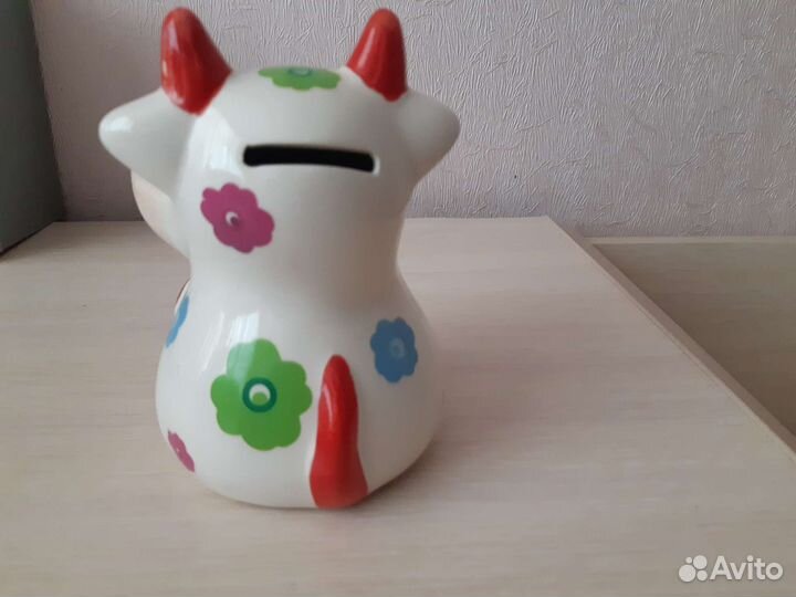 Копилка коровка