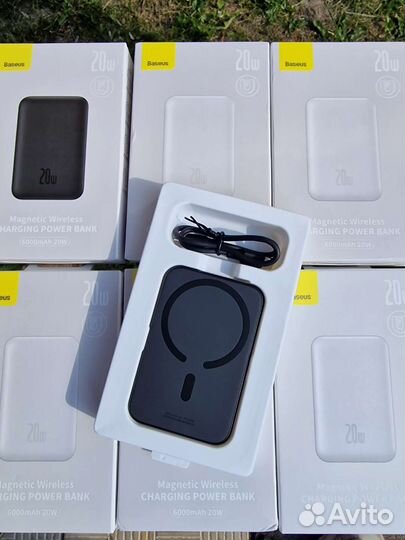 Повербанк Baseus MagSafe Magnet Wireless Powerbank