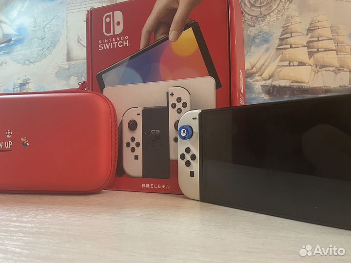 Nintendo switch oled прошитая 256гб