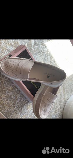 Мокасины женские 39 размер натуральная кожа