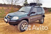 Бампер риф силовой передний ваз Нива