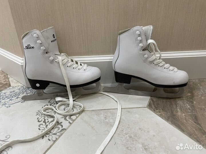 Коньки для девочки 34 размер