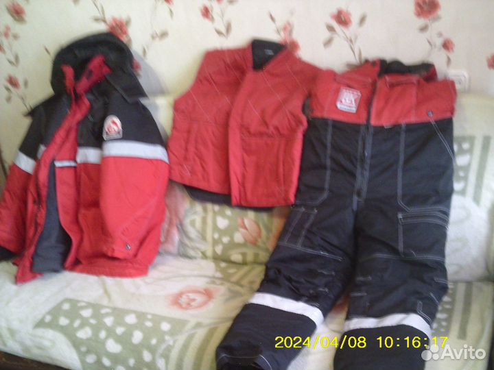 Зимний костюм мужской