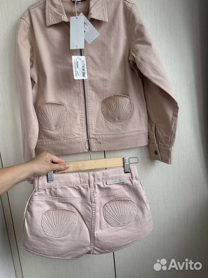 Джинсовый костюм на девочку 10 лет