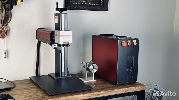 Волоконный лазерный маркер Laser Start 30w QB Raycus