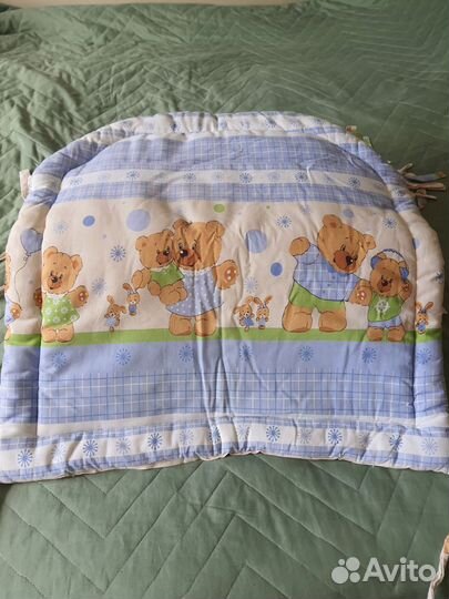 Бортики в детскую кроватку