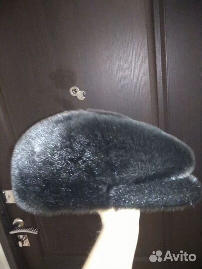 Меховая мужская кепка