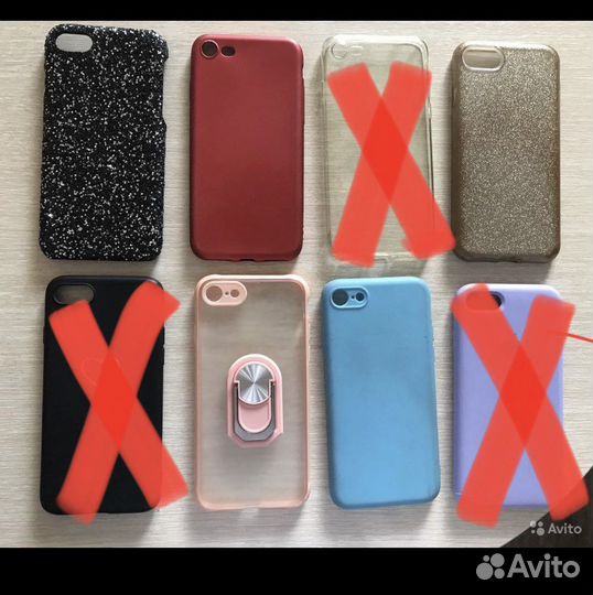 Чехлы на iPhone 7,8