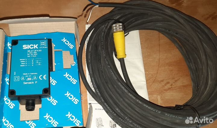 Оптический датчик Sick WL27-2F430 с кабелем
