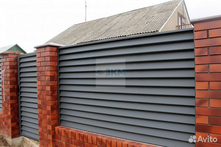 Забор жалюзи