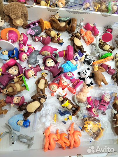 Киндер Маша и медведь много