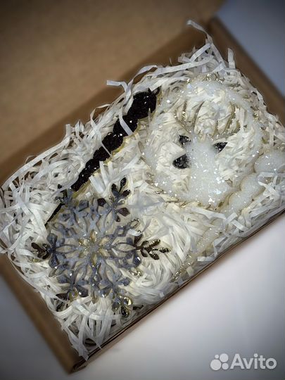 Новогдние игрушки из эпоксидной смолы кристалл