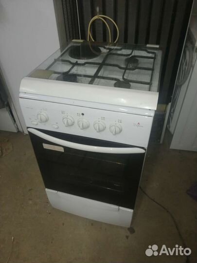 Газовая плита с электро комфоркой