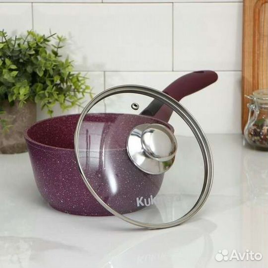 Ковшик-сотейник Кукмара со съемной ручкой 1,5 л