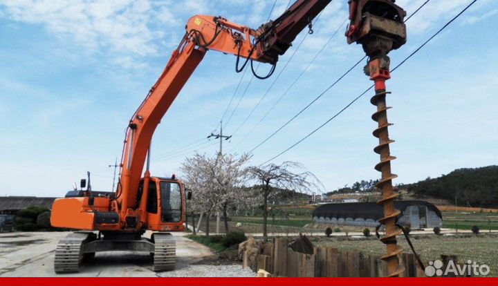 Забивка свай / Вдавливание свай / Аренда сваебоя