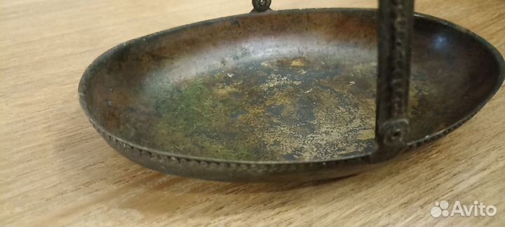 Конфетница, икорница мельхиор СССР