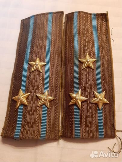 Погоны СССР и Россия РФ