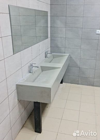 Раковины, подоконники из бетона