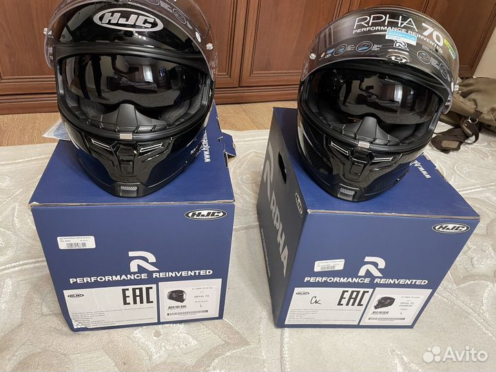 Шлем для мотоцикла новый HJC rpha 70 carbon