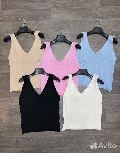 Вязаные топы one size