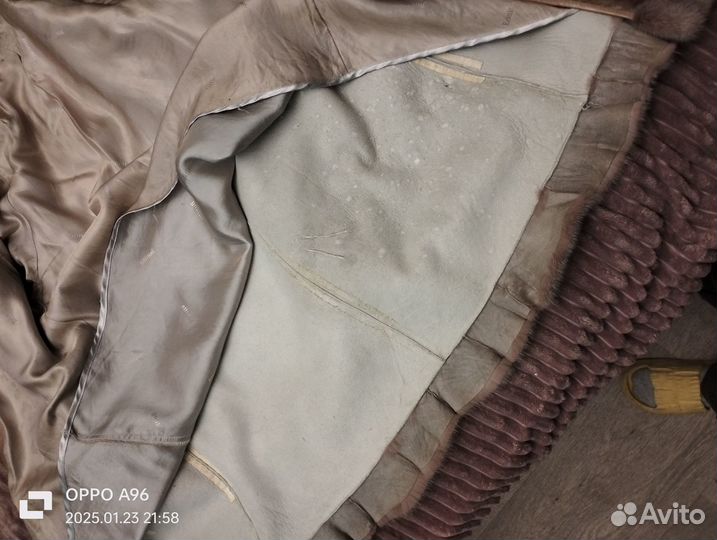 Шуба из мутона 48 50