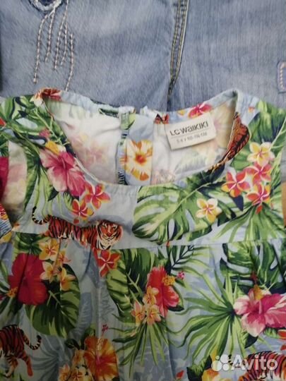 Пакет вещей на девочку р. 116-128