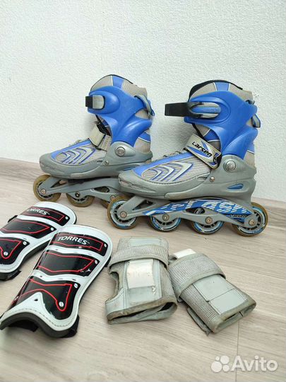 Детские ролики и защита