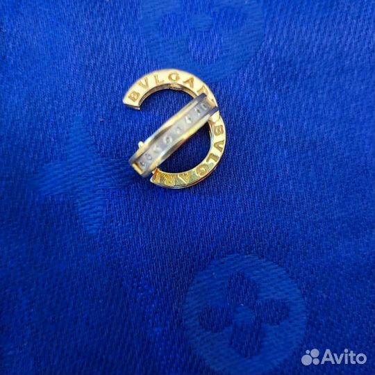 Золотые серьги bulgari