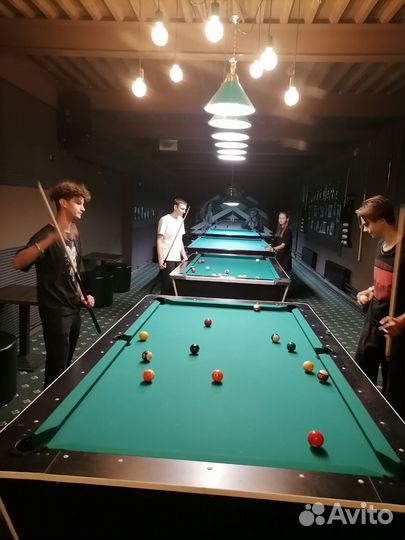 Продается бильярдный клуб (12 футов под кием)