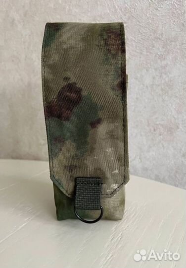 Подсумок тактический на 2 магазина ак закрытый 
