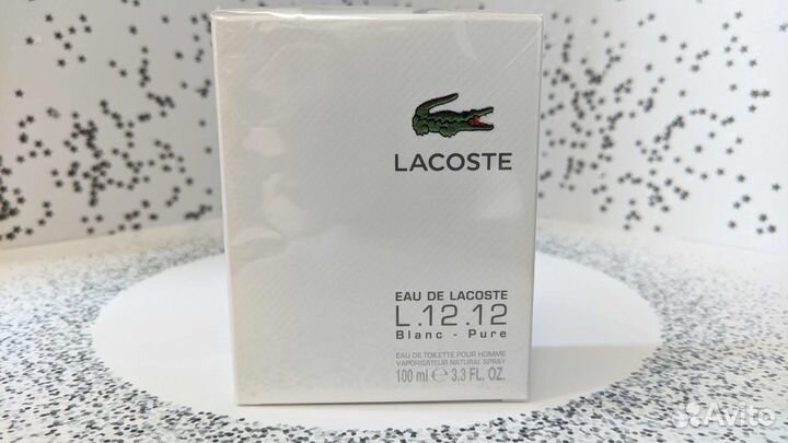 Lacoste Eau De Lacoste L.12.12 Blanc 50 мл