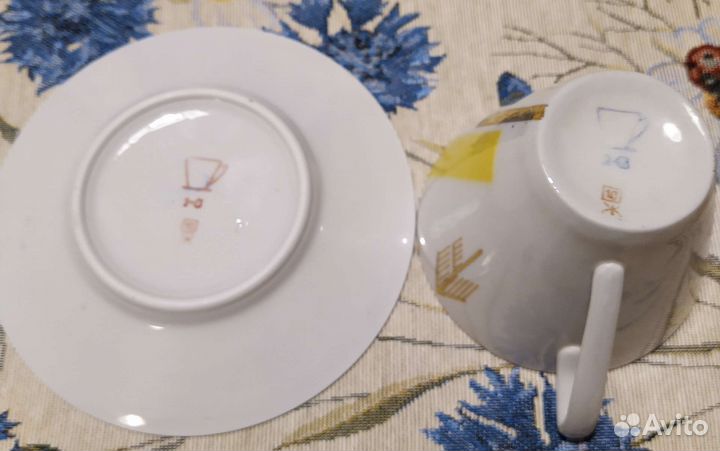 Чашка с блюдцем, Барановка