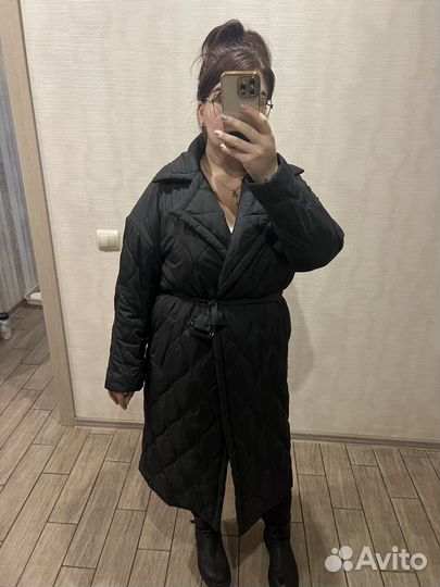 Пальто демисезонное стеганое