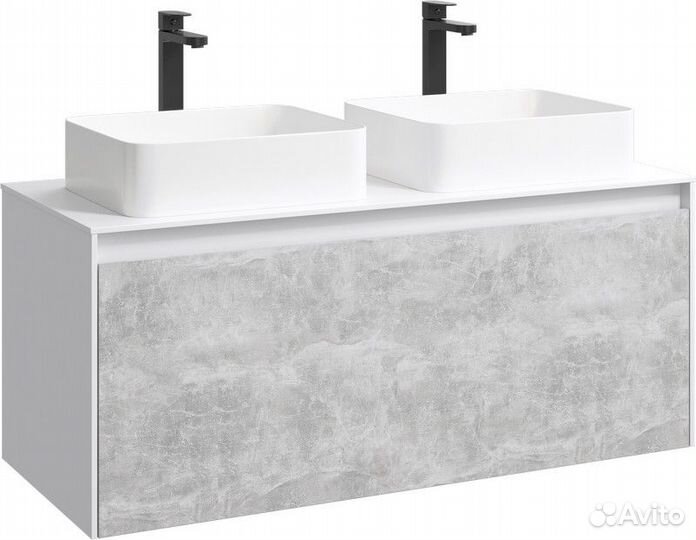 Тумба без раковины Aqwella 5 Stars mob0112w Белая