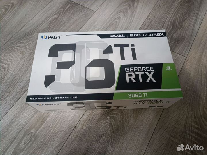 Видеокарта Palit rtx 3060 ti dual