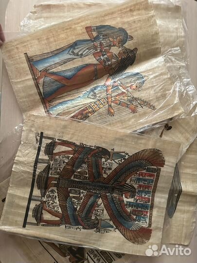 Папирус много винтаж цена за все