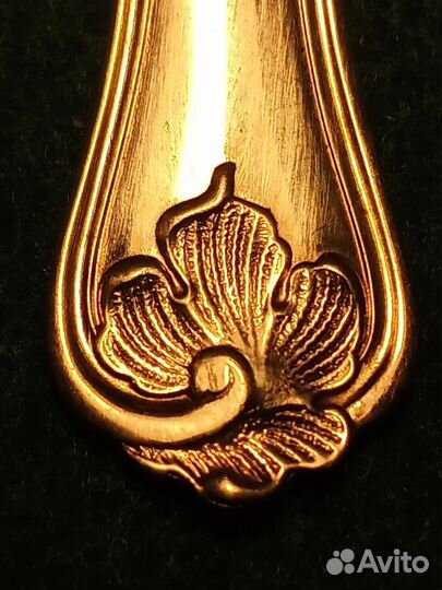 Кофейная ложечка серебро 830# вес 11 грамм