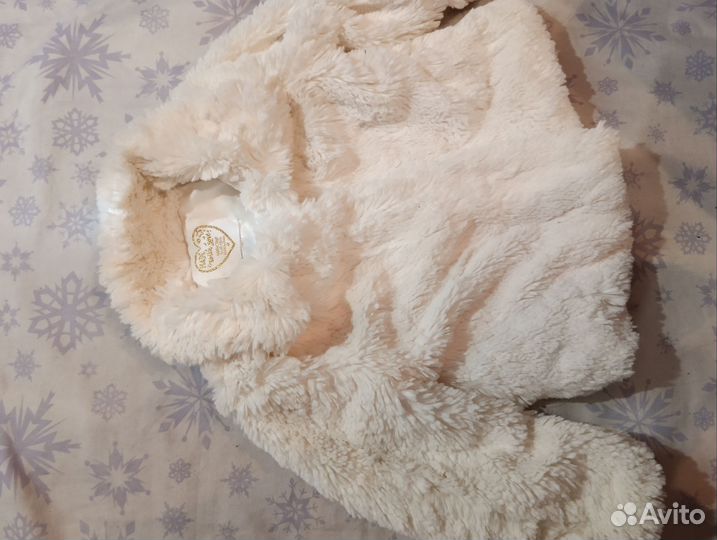 Шуба белоснежная