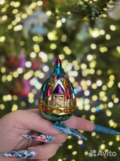 Елочные игрушки СССР