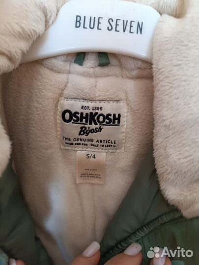 Курта S/4 Oshkosh на девочку Осень-весна, теплая з