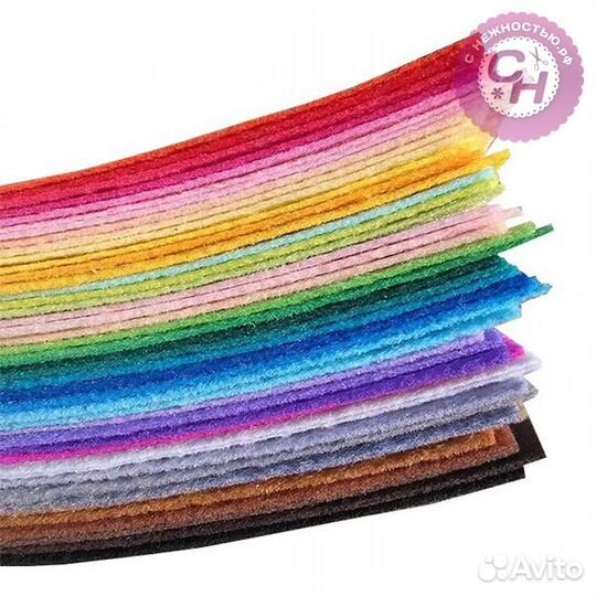 Фетр жесткий, 20*30 см, толщина 1 мм